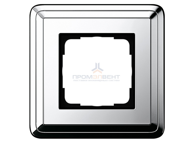 Рамка 1-ая Gira ClassiX Хром/Хром