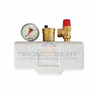 Группа безопасности котла WATTS KSG 30/25M-ISO (ВР 1", в изоляции, клапан 1", для систем до 200 кВт)