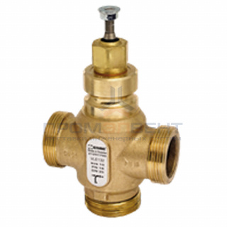 Клапан регулирующий трёхходовой ESBE VLE132 - DN40 (2" 1/4" НР/НР/НР, PN 16, Kvs 25, Tmax. 150°C, бронза)