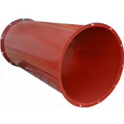 Прямые участки воздуховода (сварные круглые)