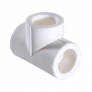 Тройник VALTEC VTp.731 - 75 (для полипропиленовых труб под пайку, цвет белый)