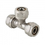 Тройник переходной VALTEC VTm.331 - 32 x 26 x 26 (винтовой, для металлопластиковых труб)