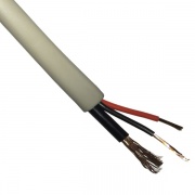 Кабель видеонаблюдения на базе РК 75-2-122 КВК-В-2x0,5М внутренний [бухта 200м]