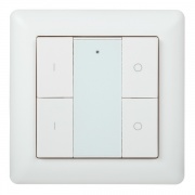 Панель управления DALI (2 адреса) 4 кнопки пластик белый IEK
