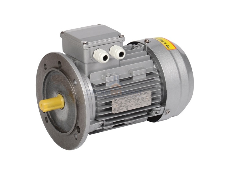 Электродвигатель асинхронный 3ф. АИР 63A4 380В 0,25кВт 1500об/мин (фланец) 3081 DRIVE IEK