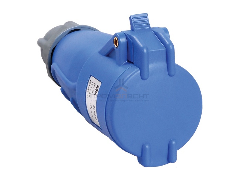 Розетка переносная ССИ-213 16А-6ч/200-250В 2Р+РЕ IP44 MAGNUM ИЭК
