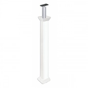 Колонна 1-сторонняя, CIMA, с телескопическим упором, 71,5(125)х109,5(164) мм, 3 м, SC, белый