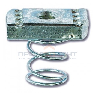 Гайка для подвешивания профиля (с удлиненной пружиной) М10х40