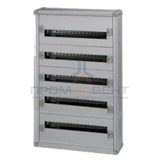Шкаф пластиковый Legrand XL3 160 накладной на 120 (5х24) модулей с шиной без двери